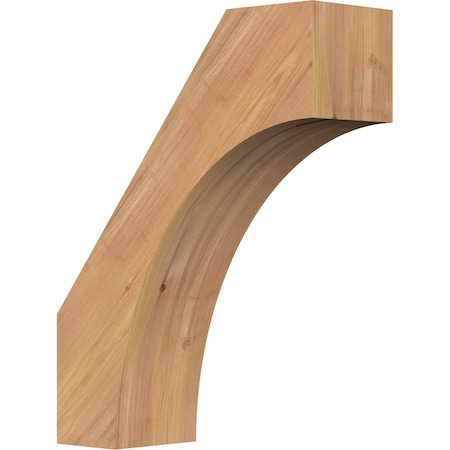 Ekena Millwork 5 1/2"W x 16"D x 20"H Westlake Smooth Knee Brace, Western Red Cedar BRC06X16X20WTL00SWR